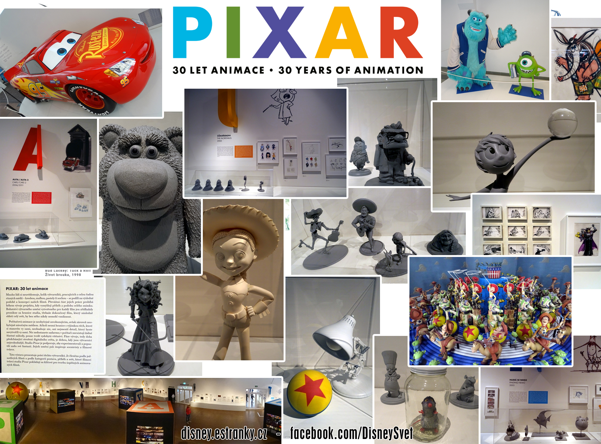 Pixar 30 let animace Praha 2019 jpg